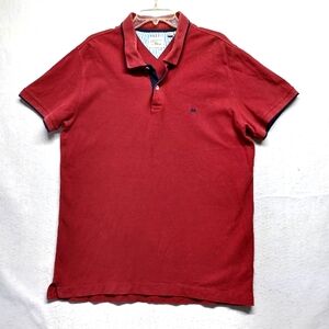Lindbergh Polo Shirt Short Sleeve Color Red Sz XXL